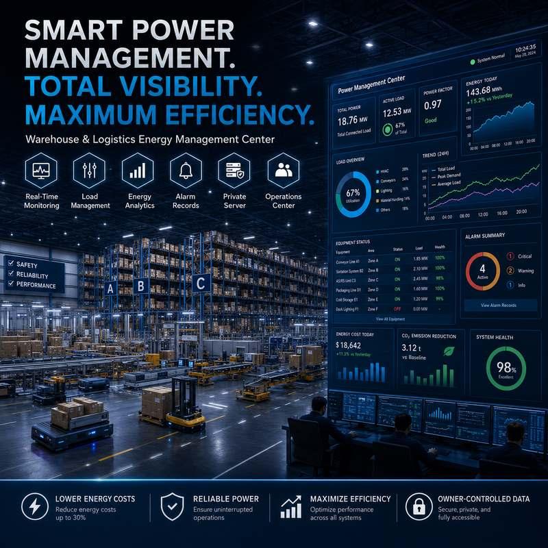 Interconnected Digital Industry Lighting System