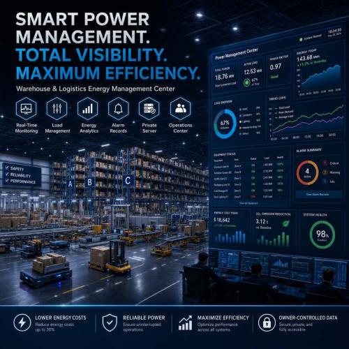 Interconnected Digital Industry Lighting System