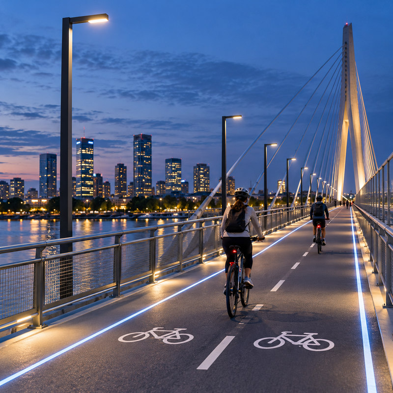 Ultra-Long Smart Corridor Lighting Design