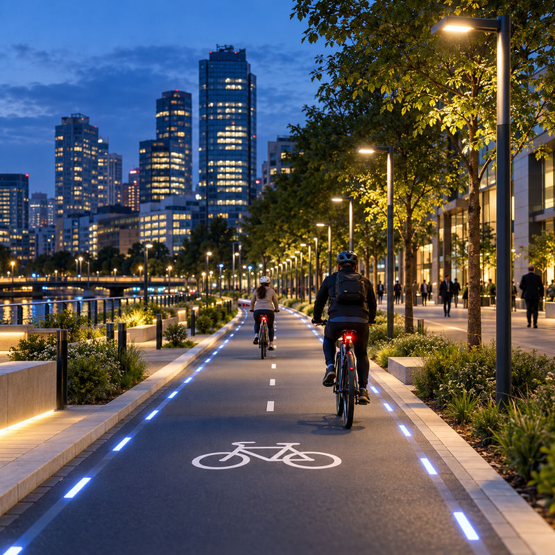 AI-Driven Radar-Video Bicycle Lane Management